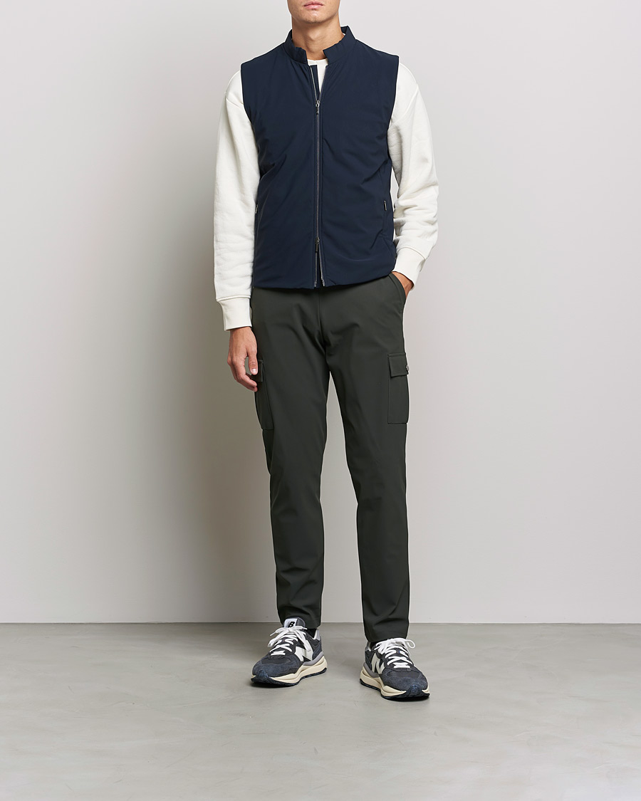 Herre | Jakker | Stenströms | Active Jersey Sport Vest Navy