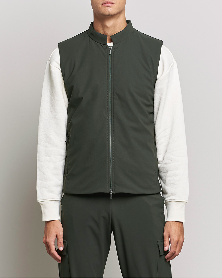 Herre | Vester | Stenströms | Active Jersey Sport Vest Green