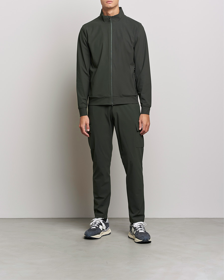 Herre | Bukser | Stenströms | Active Jersey Sport Trousers Green