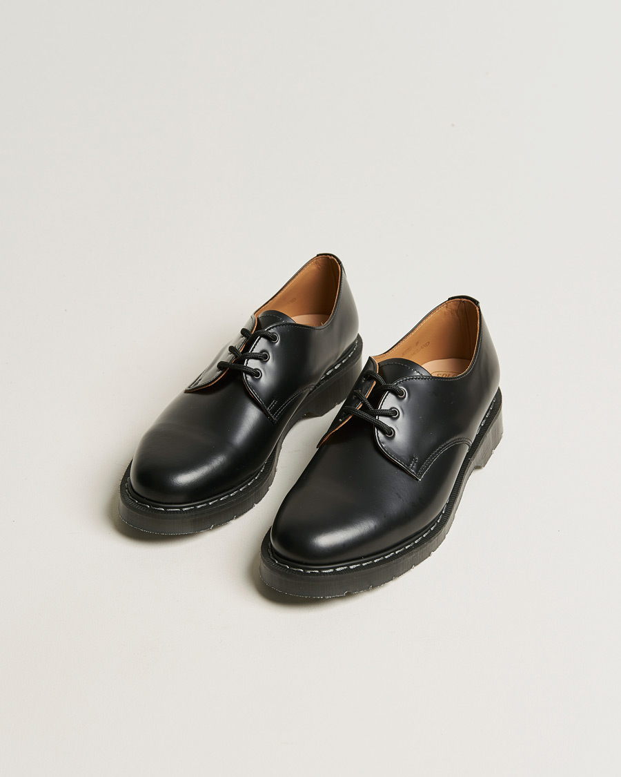 Herre |  | Solovair | 3 Eye Gibson Shoe Black Shine