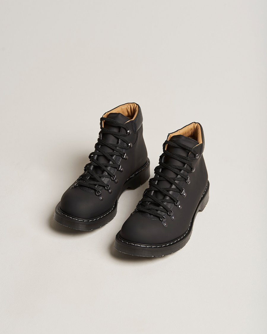 Herre | Avdelinger | Solovair | Urban Hiker Boot Black Waxy