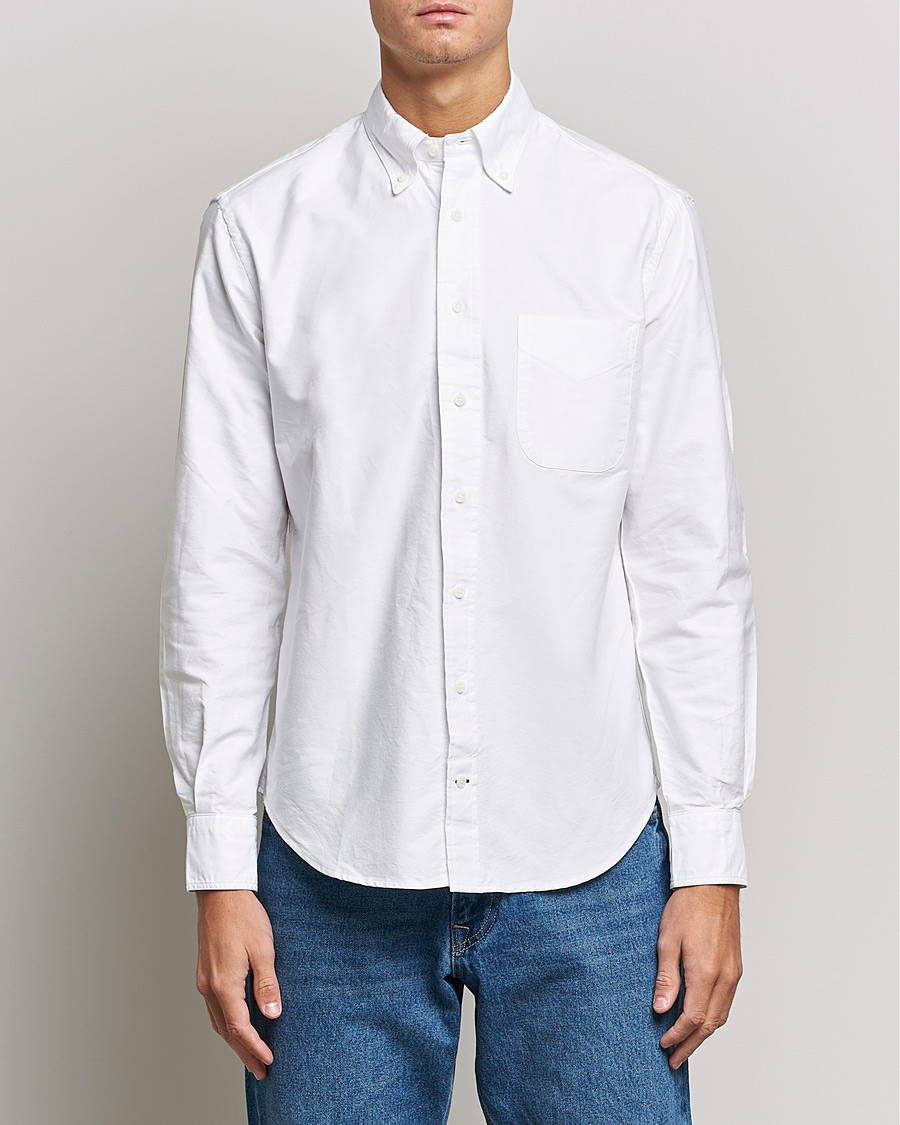Herre |  | Gitman Vintage | preppButton Down Oxford Shirt White