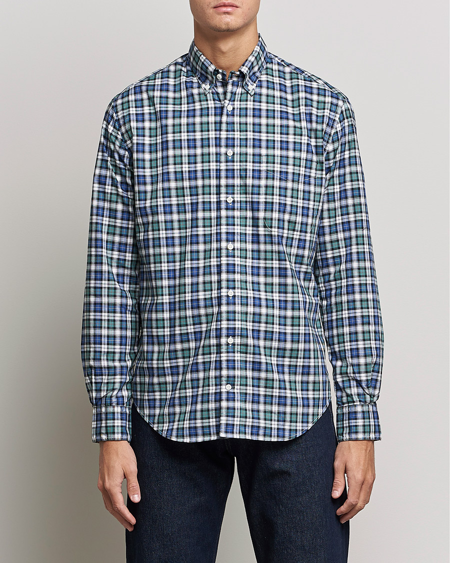 Herre | Skjorter | Gitman Vintage | Button Down Poplin Shirt Daywatch Check