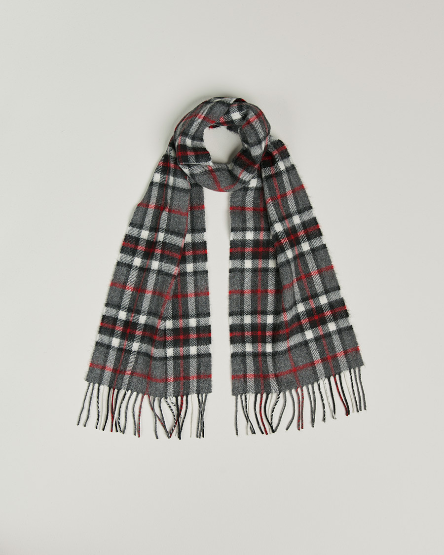 Herre | Gloverall Lambswool Scarf Thomson Grey | Gloverall | Lambswool Scarf Thomson Grey