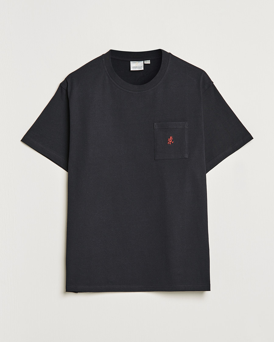Herre | T-Shirts | Gramicci | One Point Cotton Tee Black