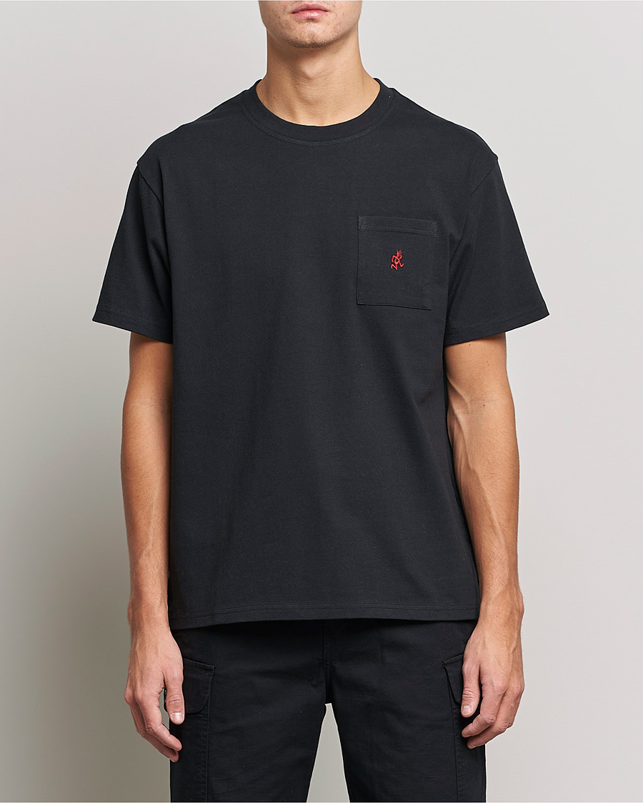 Herre | T-Shirts | Gramicci | One Point Cotton Tee Black