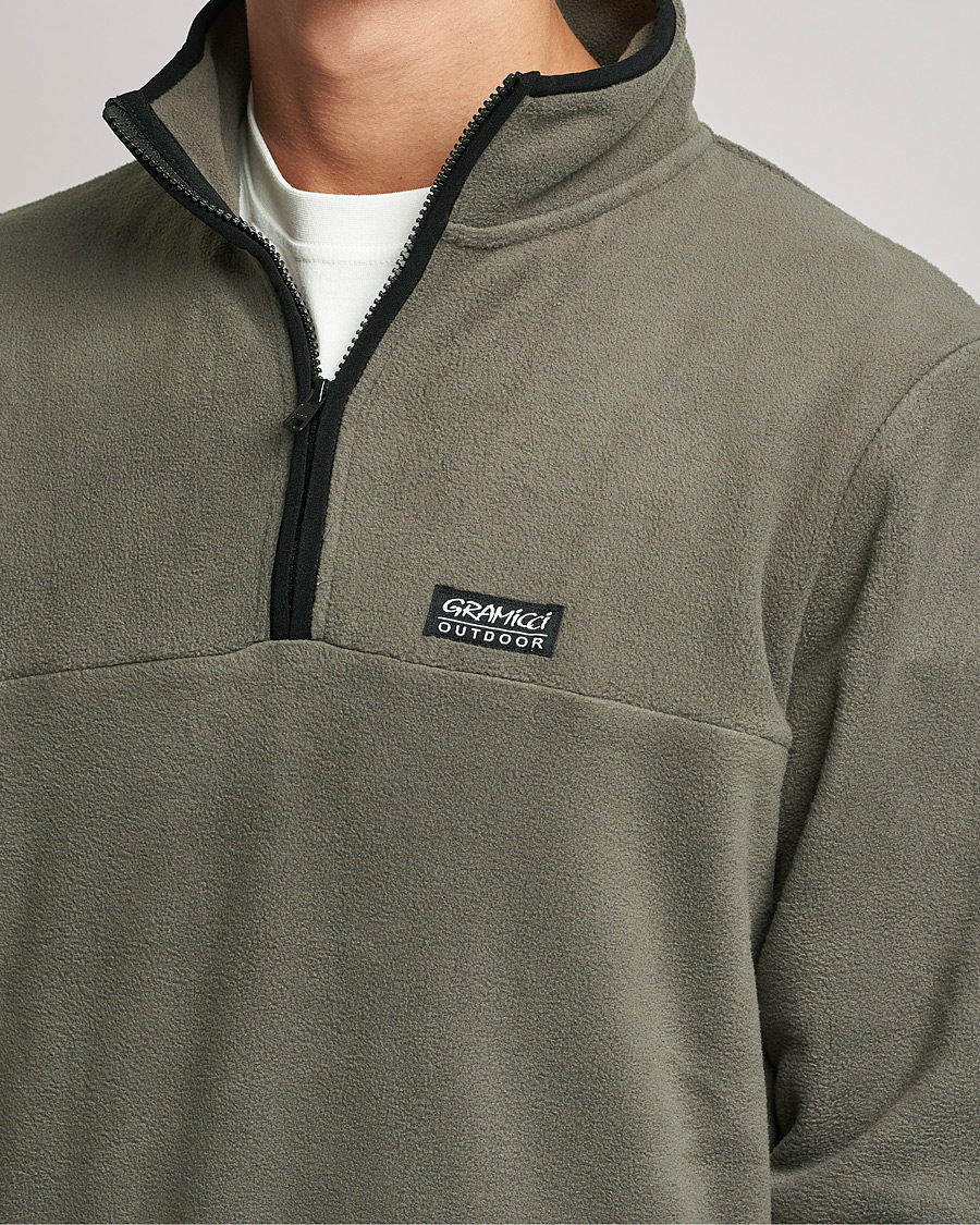 Herre | Gensere | Gramicci | Mock Neck Fleece Grey