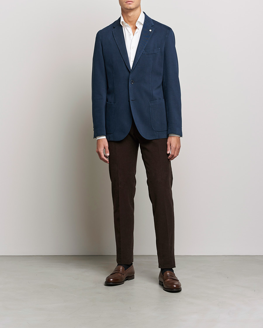 Herre | Dressjakker | L.B.M. 1911 | Jack Cotton/Cashmere Blazer Navy