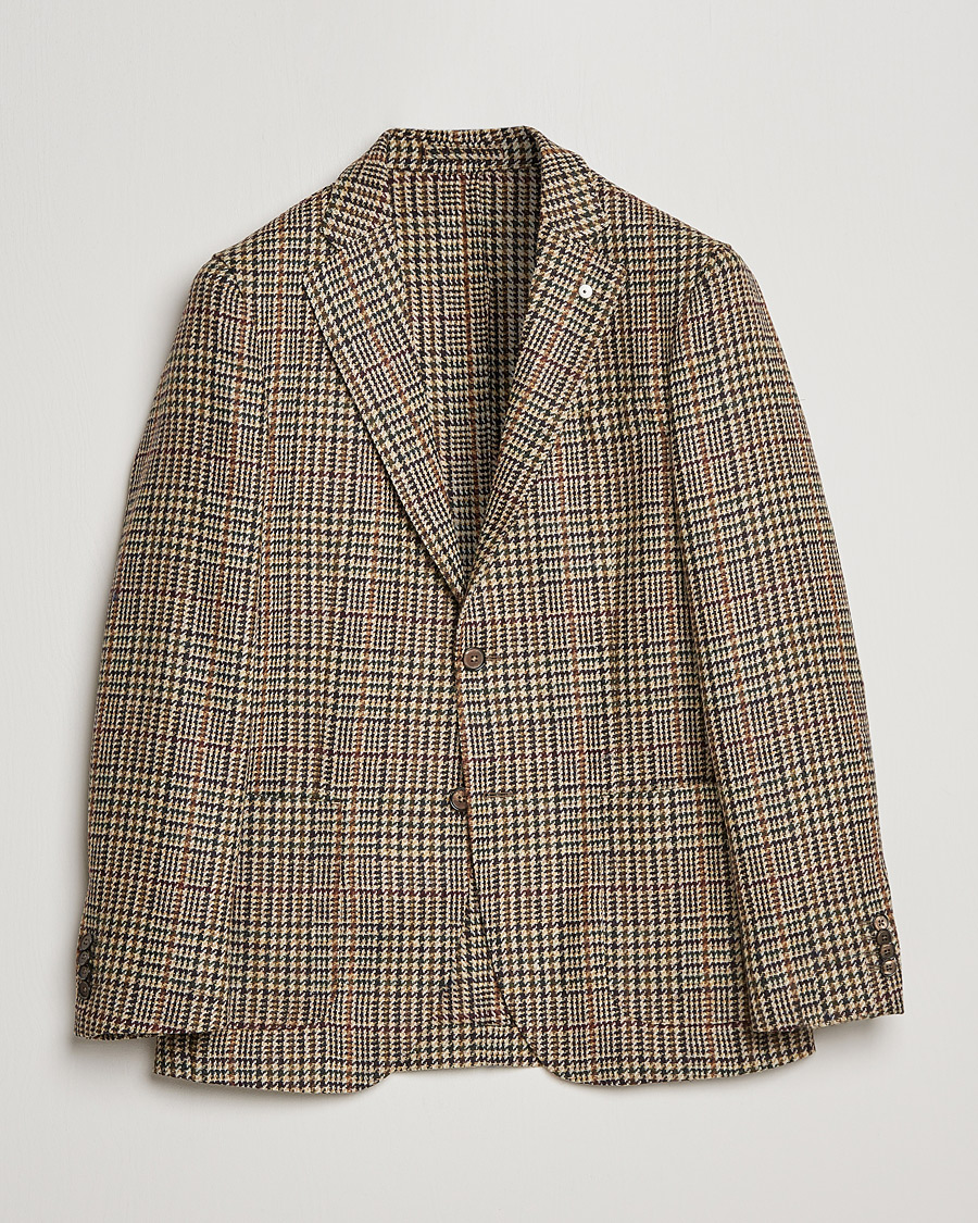 Herre | Dressjakker | L.B.M. 1911 | Jack Houndstooth Wool Blazer Multi