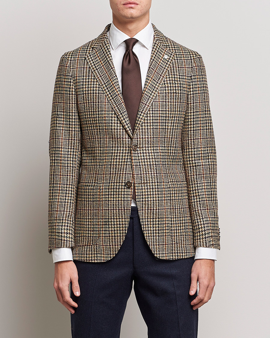 Herre | Dressjakker | L.B.M. 1911 | Jack Houndstooth Wool Blazer Multi