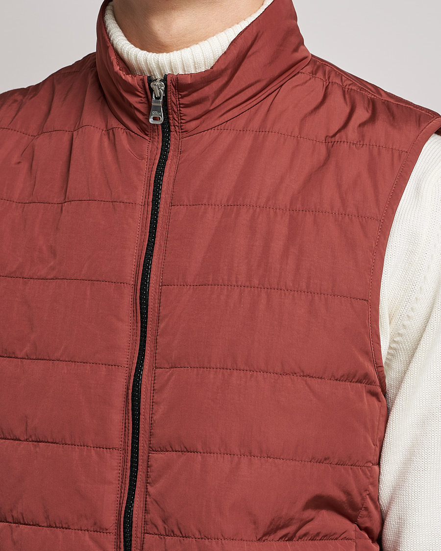 Herre | Jakker | Oscar Jacobson | Liner EVO Waistcoat Soft Red