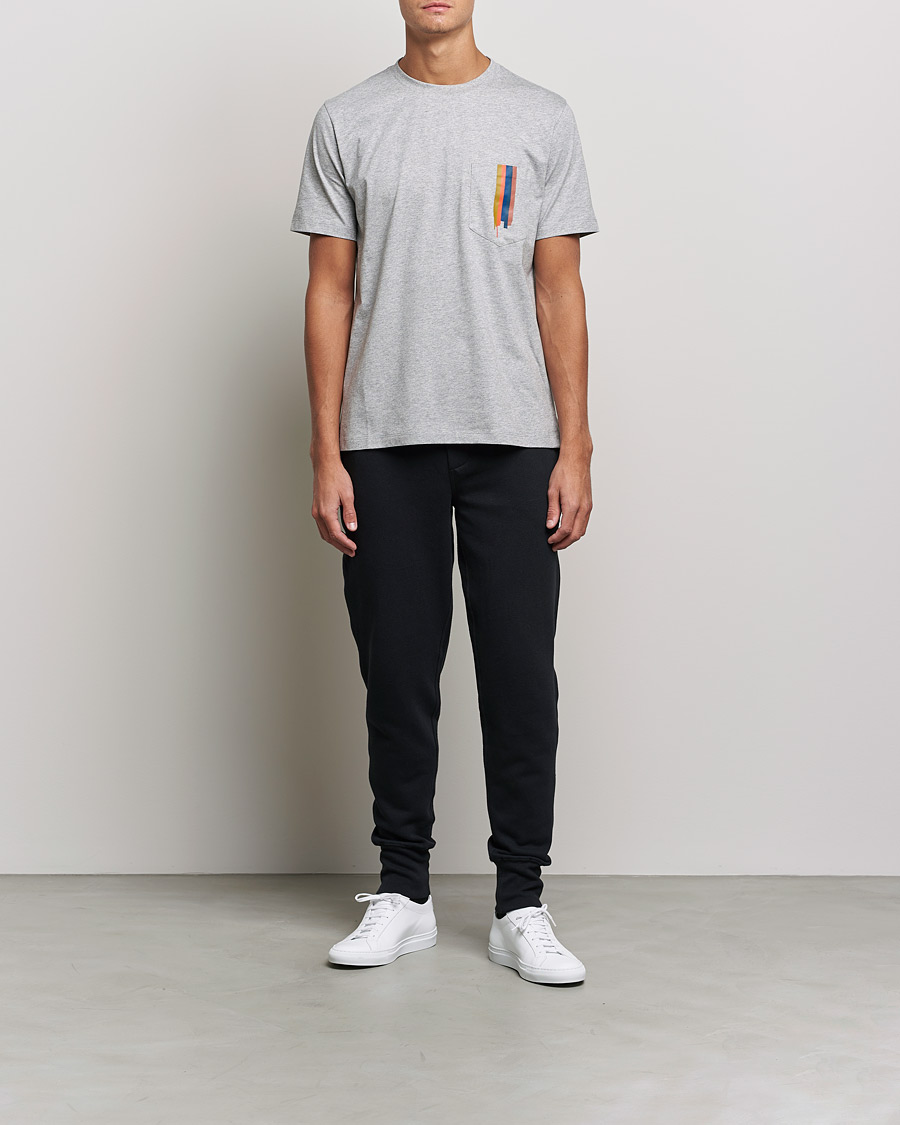 Herre | T-Shirts | Paul Smith | Artist Stripe T-shirt Grey