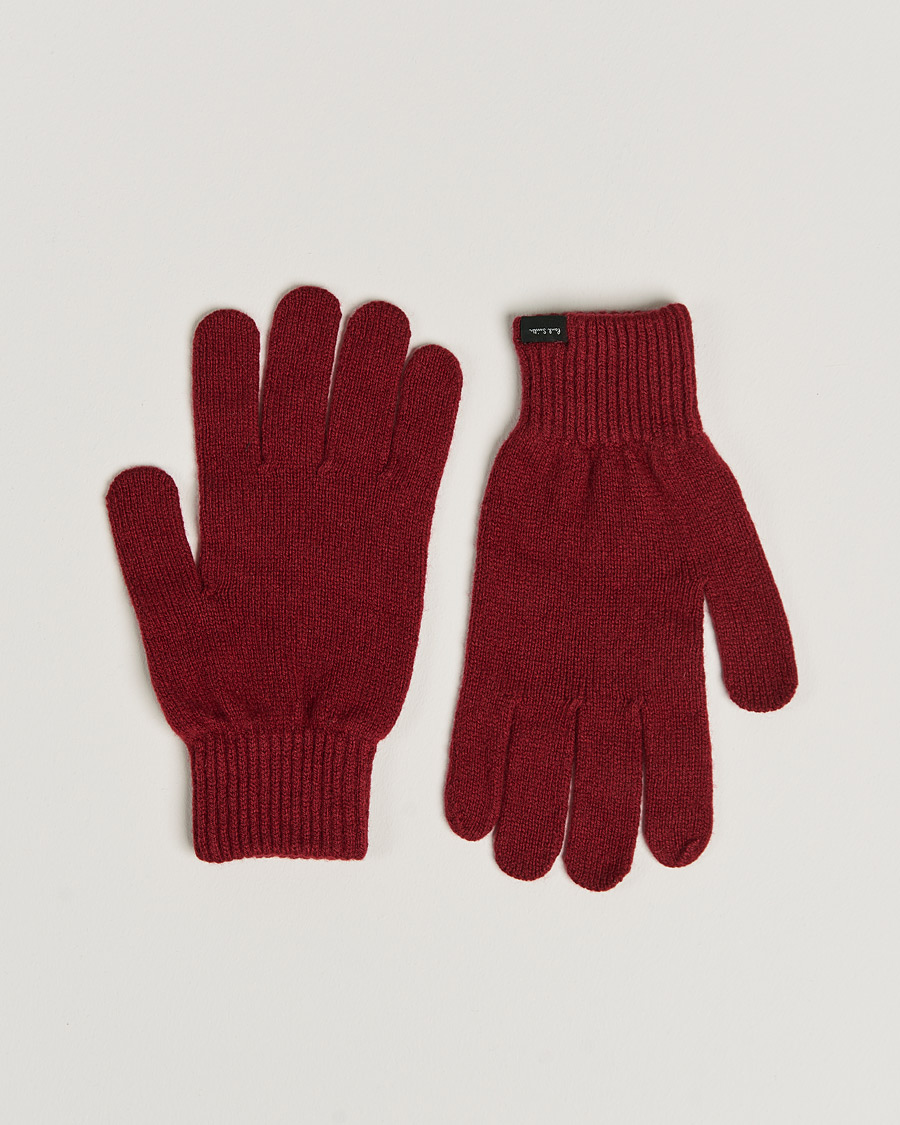 Herre | Paul Smith Chashmere Glove Red | Paul Smith | Chashmere Glove Red