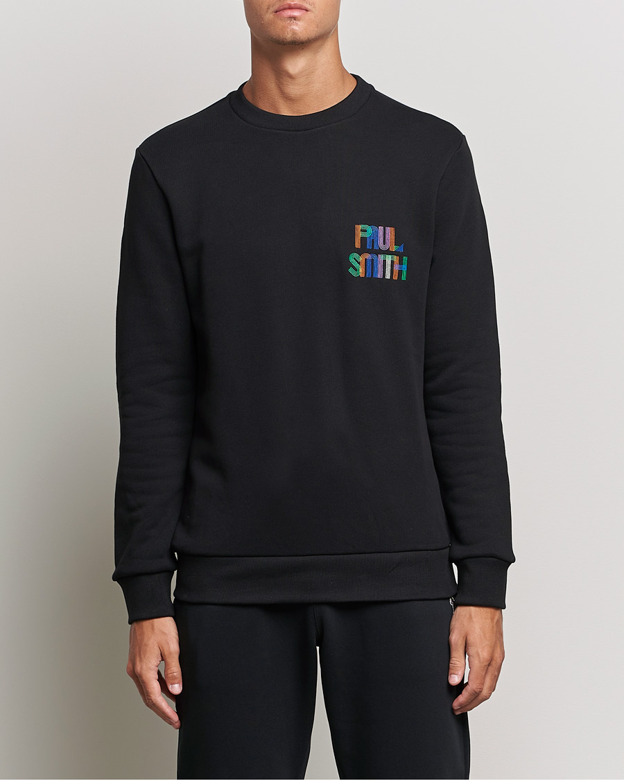 Herre |  | Paul Smith | Embroidered Sweatshirt Black