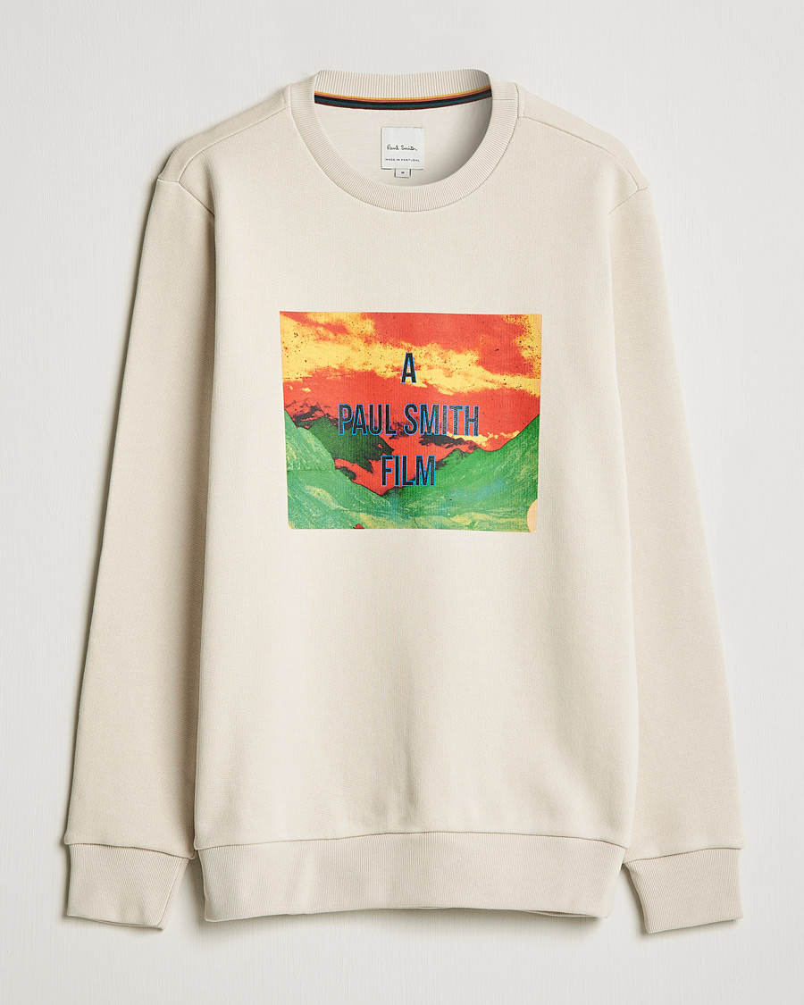 Herre | Gensere | Paul Smith | Embroidered Sweatshirt Off White