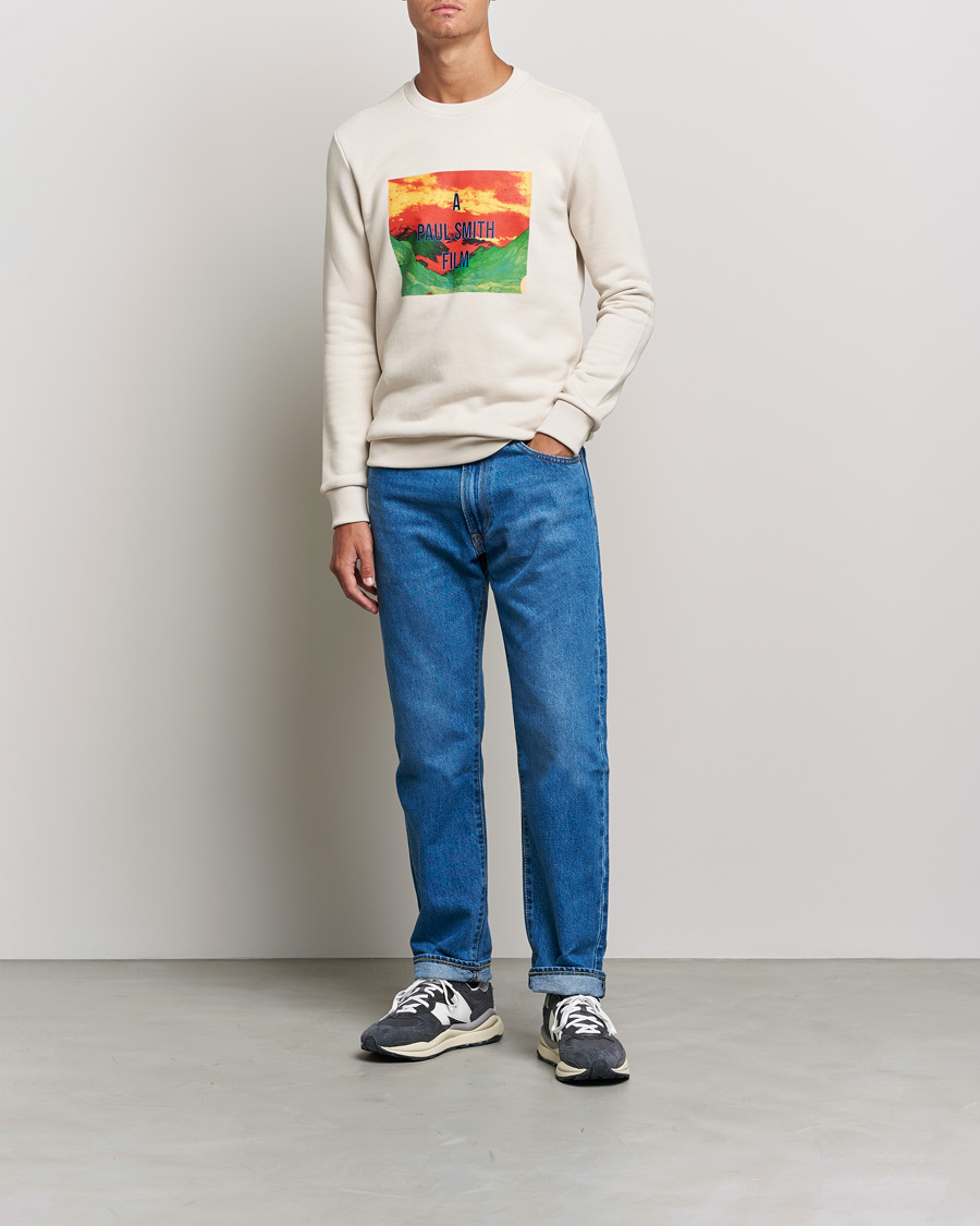 Herre | Gensere | Paul Smith | Embroidered Sweatshirt Off White