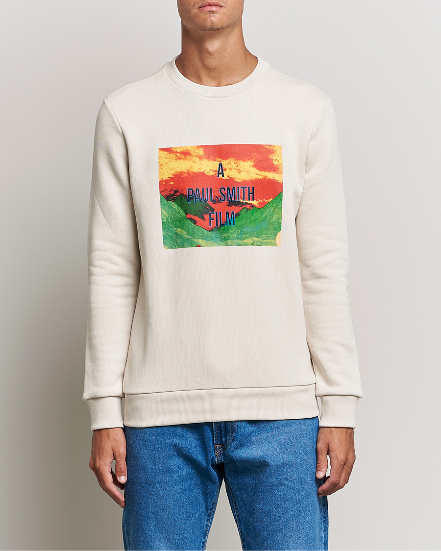 Herre |  | Paul Smith | Embroidered Sweatshirt Off White
