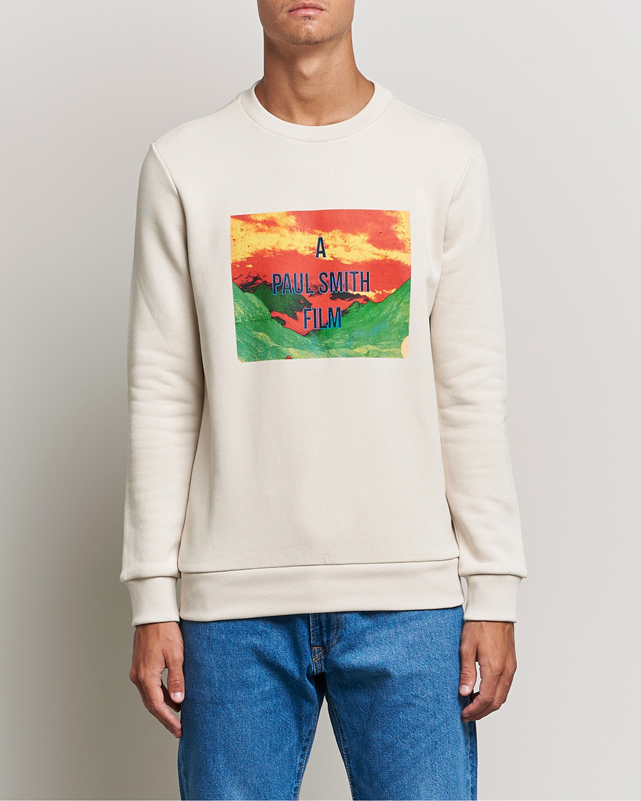 Herre | Gensere | Paul Smith | Embroidered Sweatshirt Off White