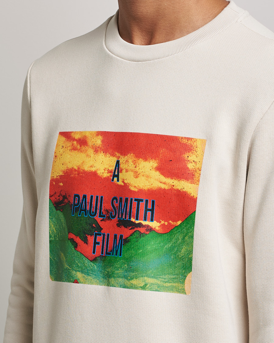 Herre | Gensere | Paul Smith | Embroidered Sweatshirt Off White