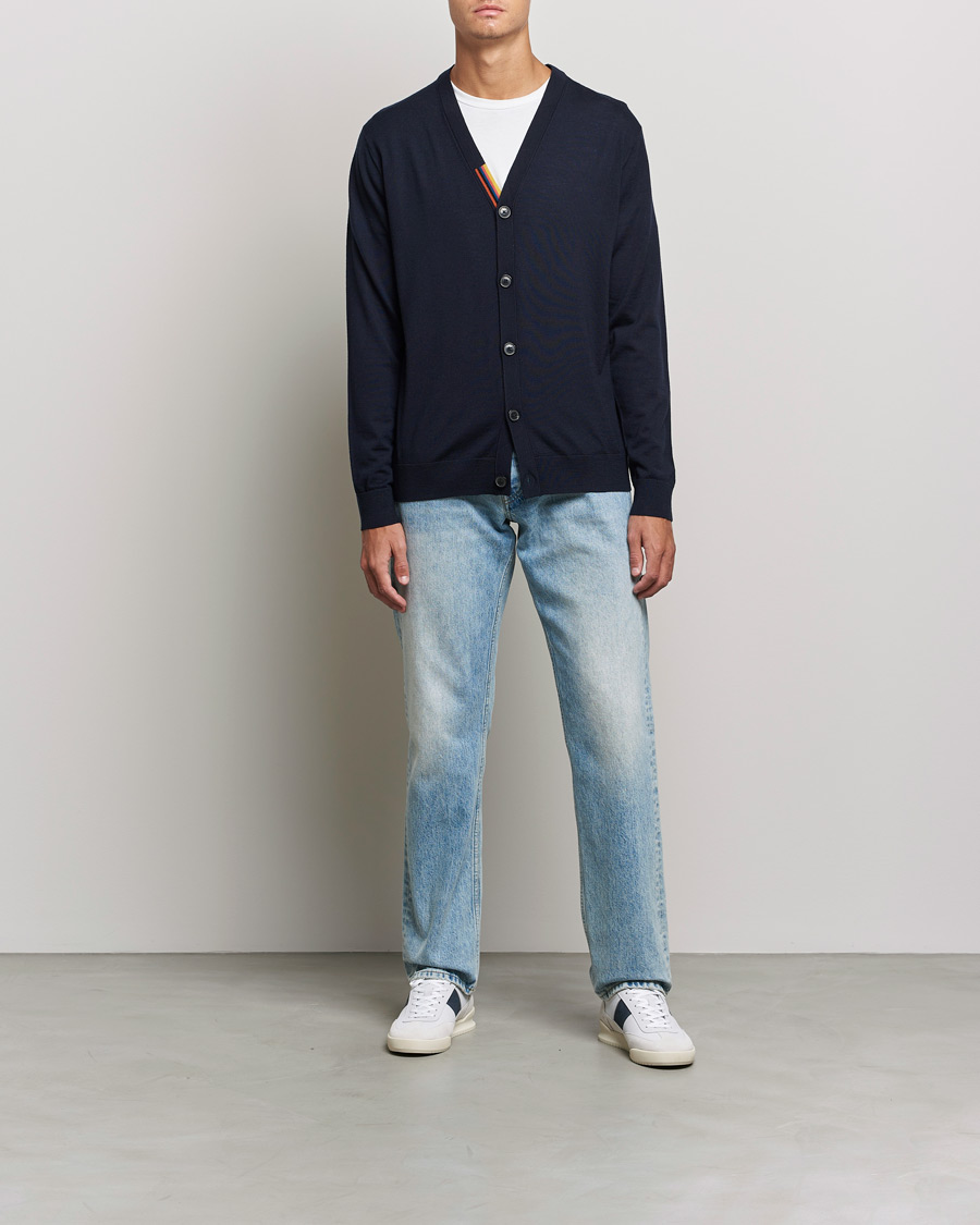 Herre | Gensere | Paul Smith | Knitted Cardigan Navy