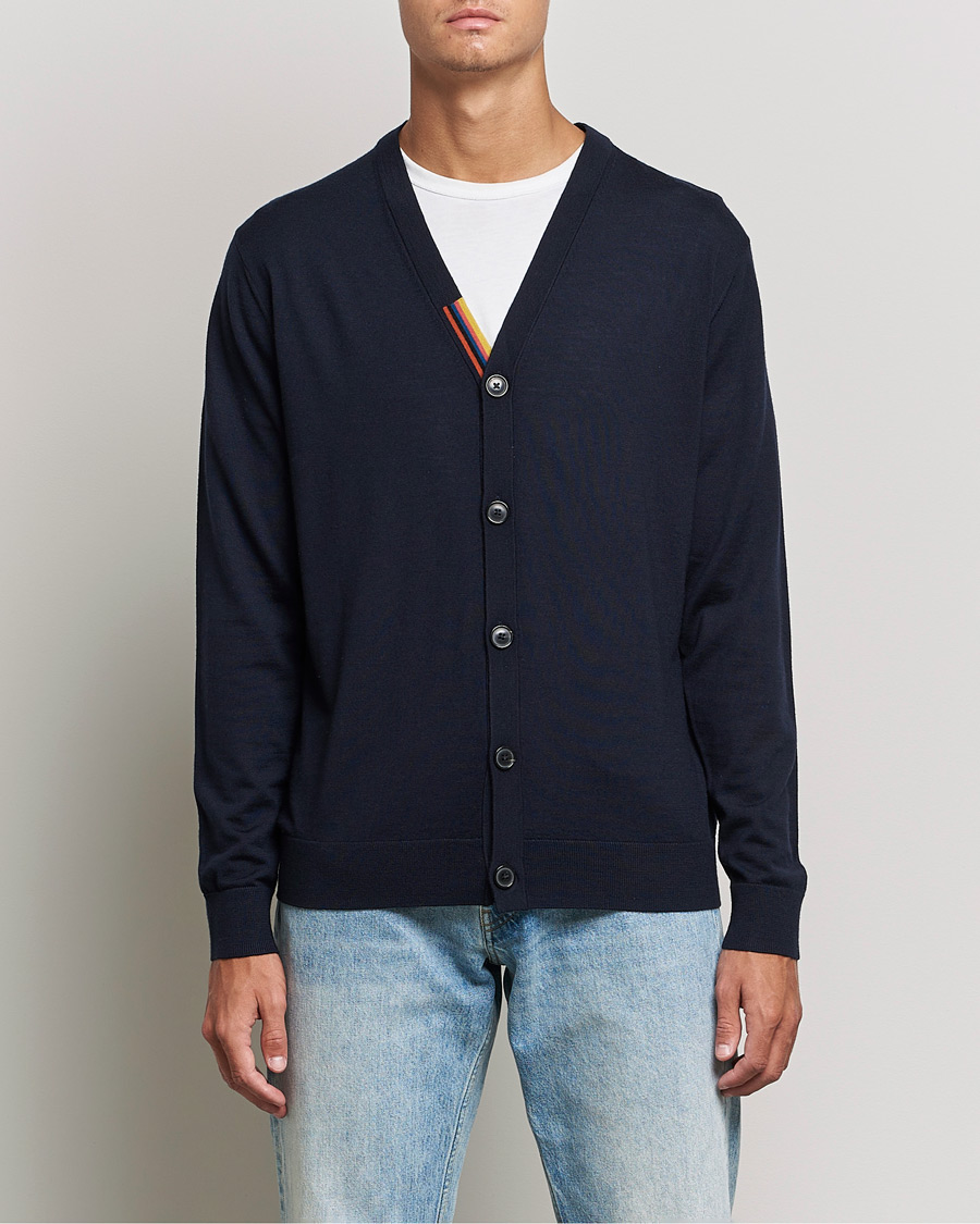 Herre | Gensere | Paul Smith | Knitted Cardigan Navy