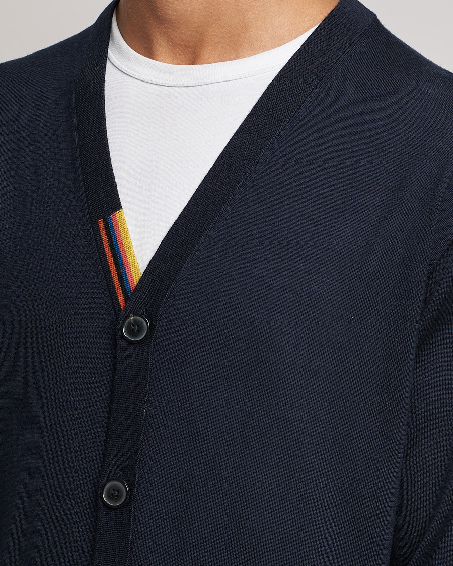 Herre | Gensere | Paul Smith | Knitted Cardigan Navy