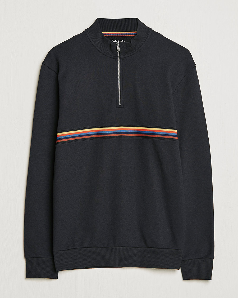 Herre | Gensere | Paul Smith | Half Zip Sweatshirt Black