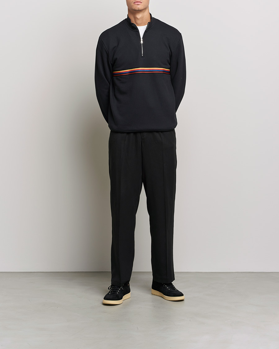 Herre | Gensere | Paul Smith | Half Zip Sweatshirt Black