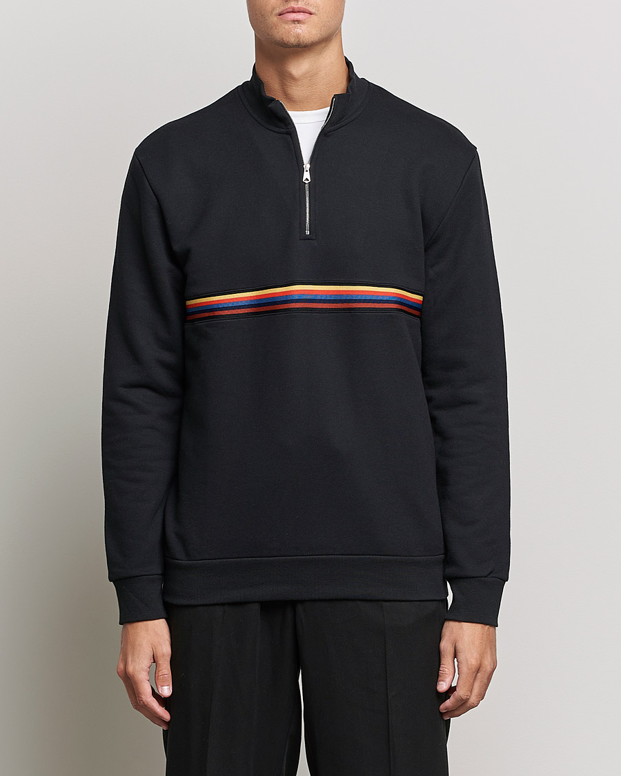 Herre | Gensere | Paul Smith | Half Zip Sweatshirt Black