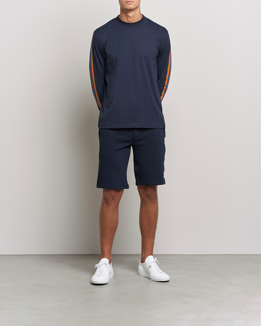 Herre | Shorts | Paul Smith | Birght Stripe Sweat Shorts Navy