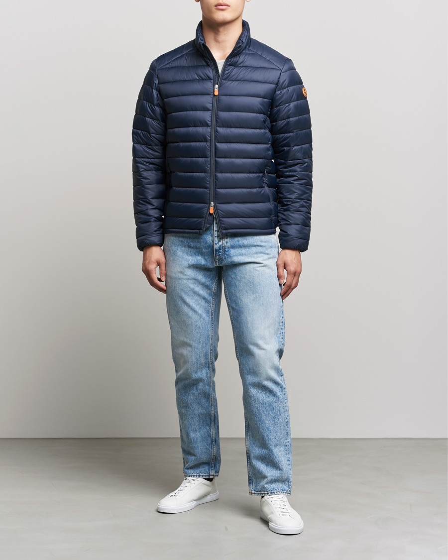 Herre | Jakker | Save The Duck | Alexander Lightweight Padded Jacket Blue Black
