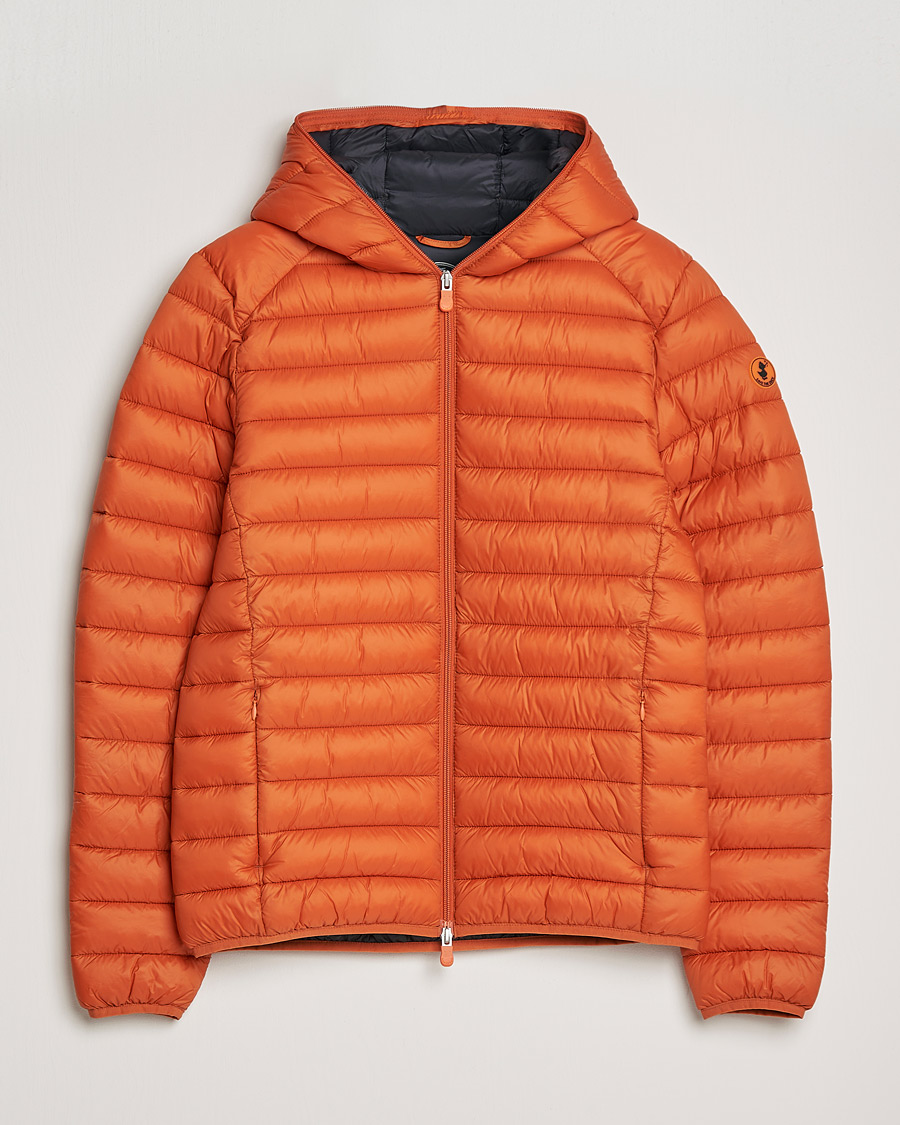 Herre | Jakker | Save The Duck | Donald Lightweight Padded Hooded Jacket Ginger Orange S