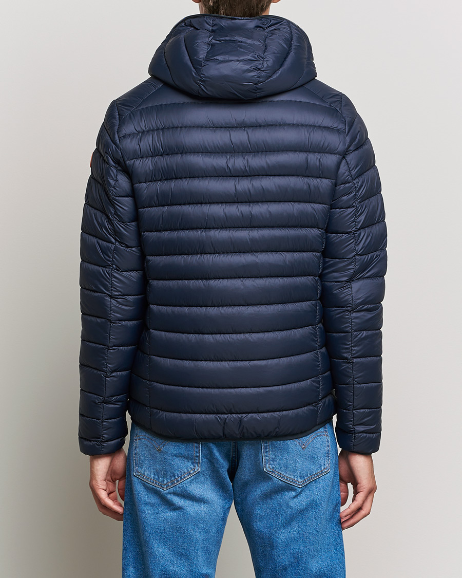 Herre | Jakker | Save The Duck | Donald Lightweight Padded Hooded Jacket Blue Black