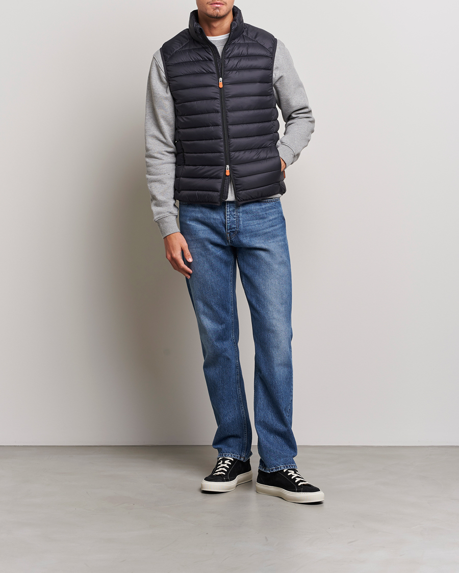 Herre | Jakker | Save The Duck | Adam Lightweight Padded Vest Black