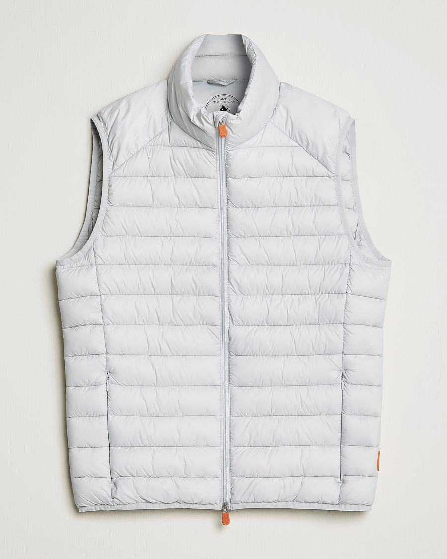 Herre | Jakker | Save The Duck | Adam Lightweight Padded Vest Frozen Grey