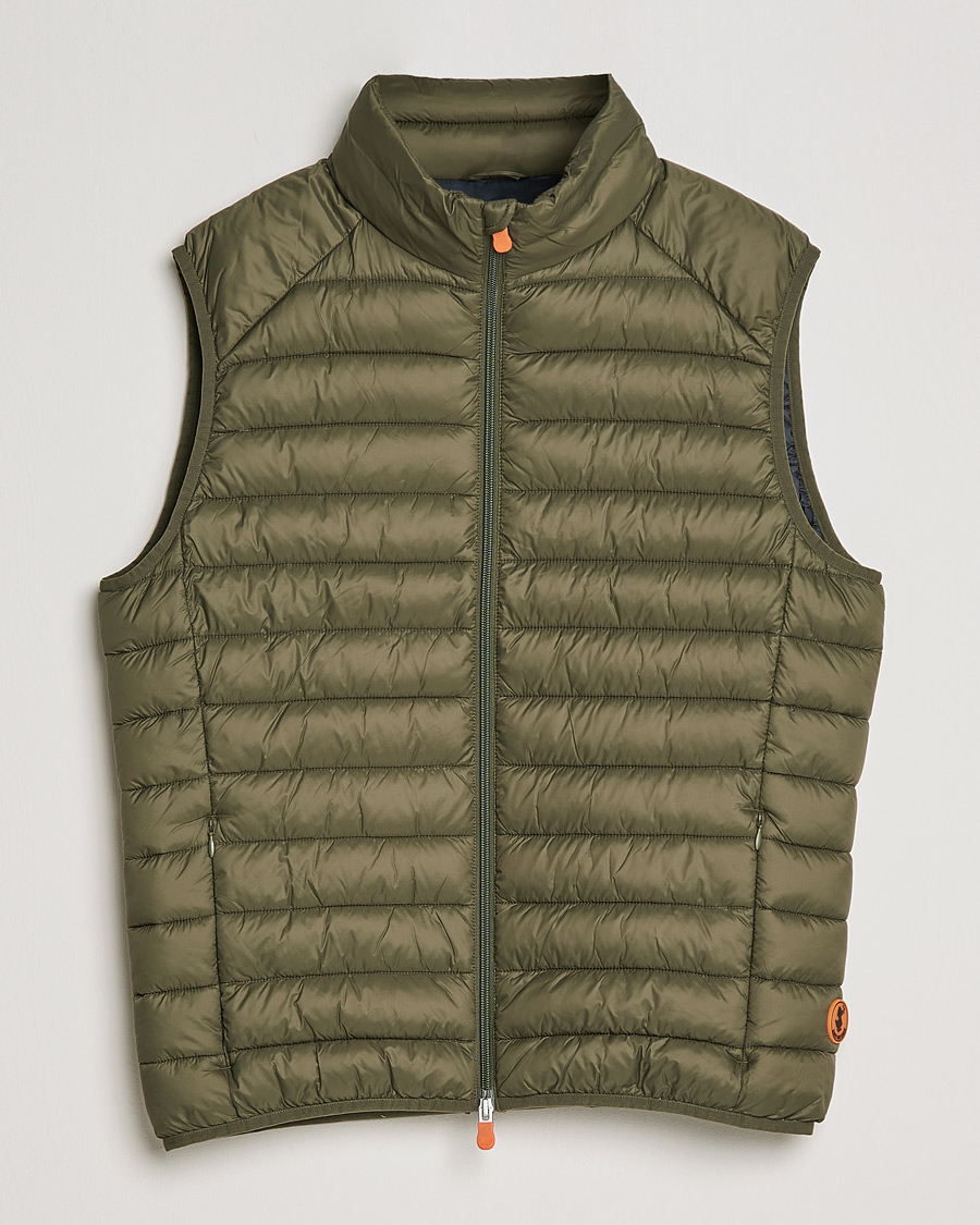 Herre | Jakker | Save The Duck | Adam Lightweight Padded Vest Laurel Green