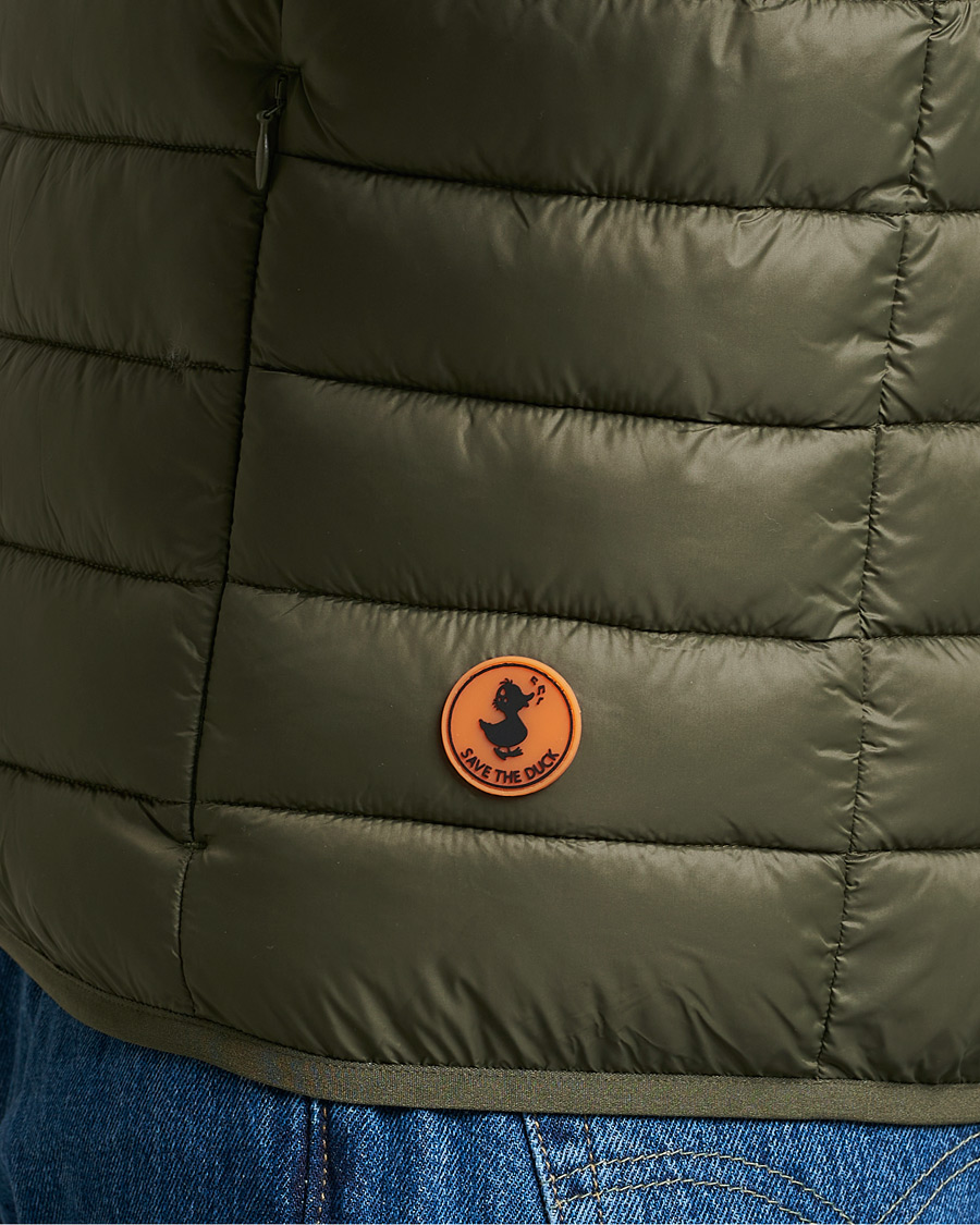 Herre | Jakker | Save The Duck | Adam Lightweight Padded Vest Laurel Green
