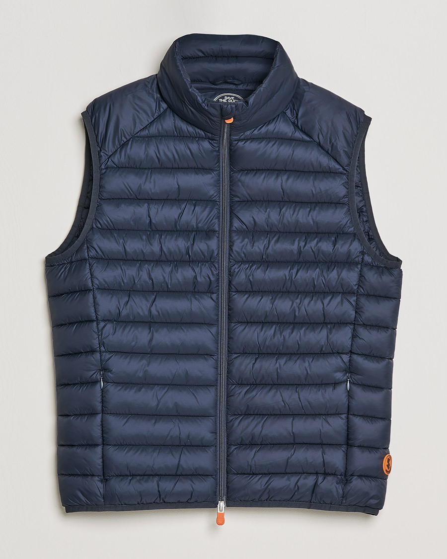 Herre | Vester | Save The Duck | Adam Lightweight Padded Vest Blue Black