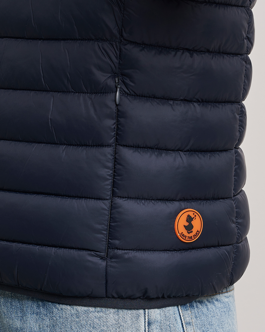 Herre | Vester | Save The Duck | Adam Lightweight Padded Vest Blue Black