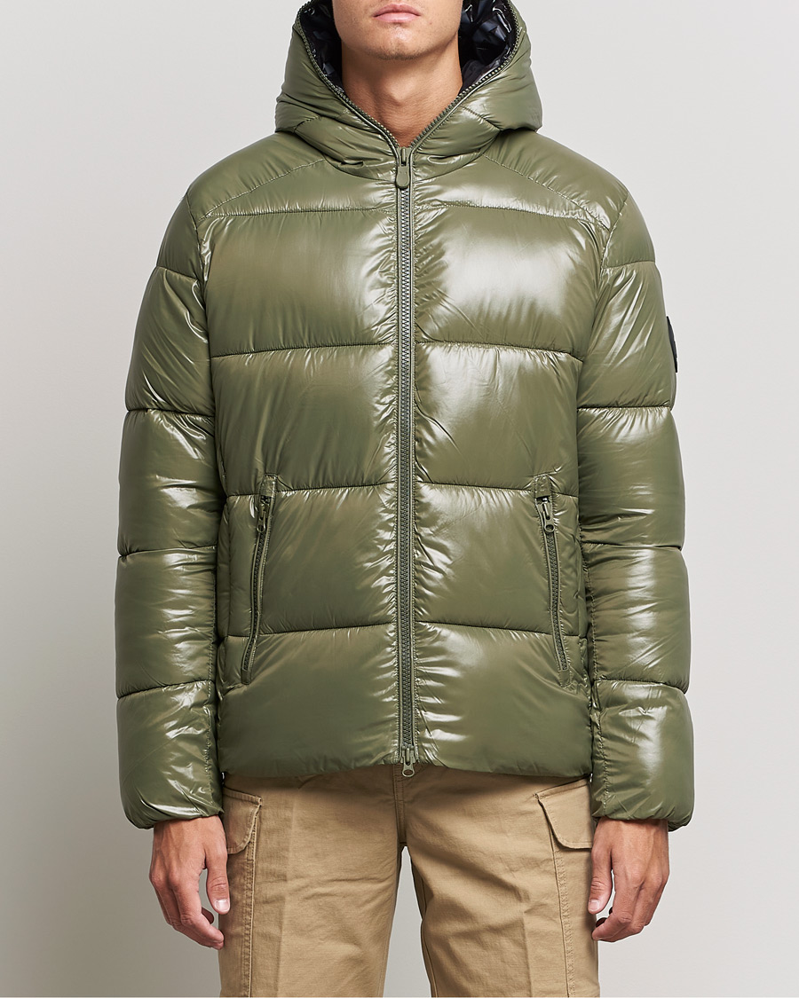 Herre | Save The Duck | Save The Duck | Edgard Padded Puffer Laurel Green