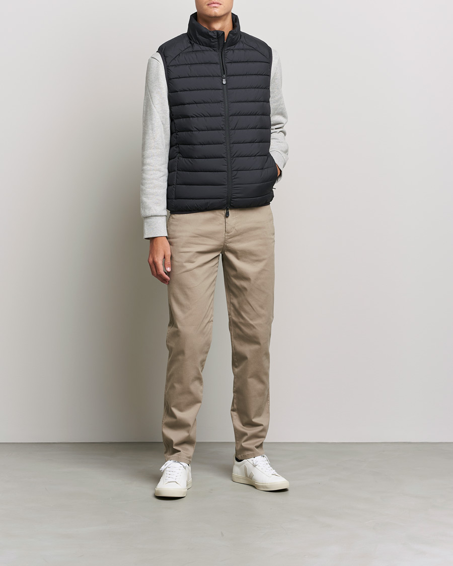 Herre | Vester | Save The Duck | Liam Matt Lightweight Vest Black