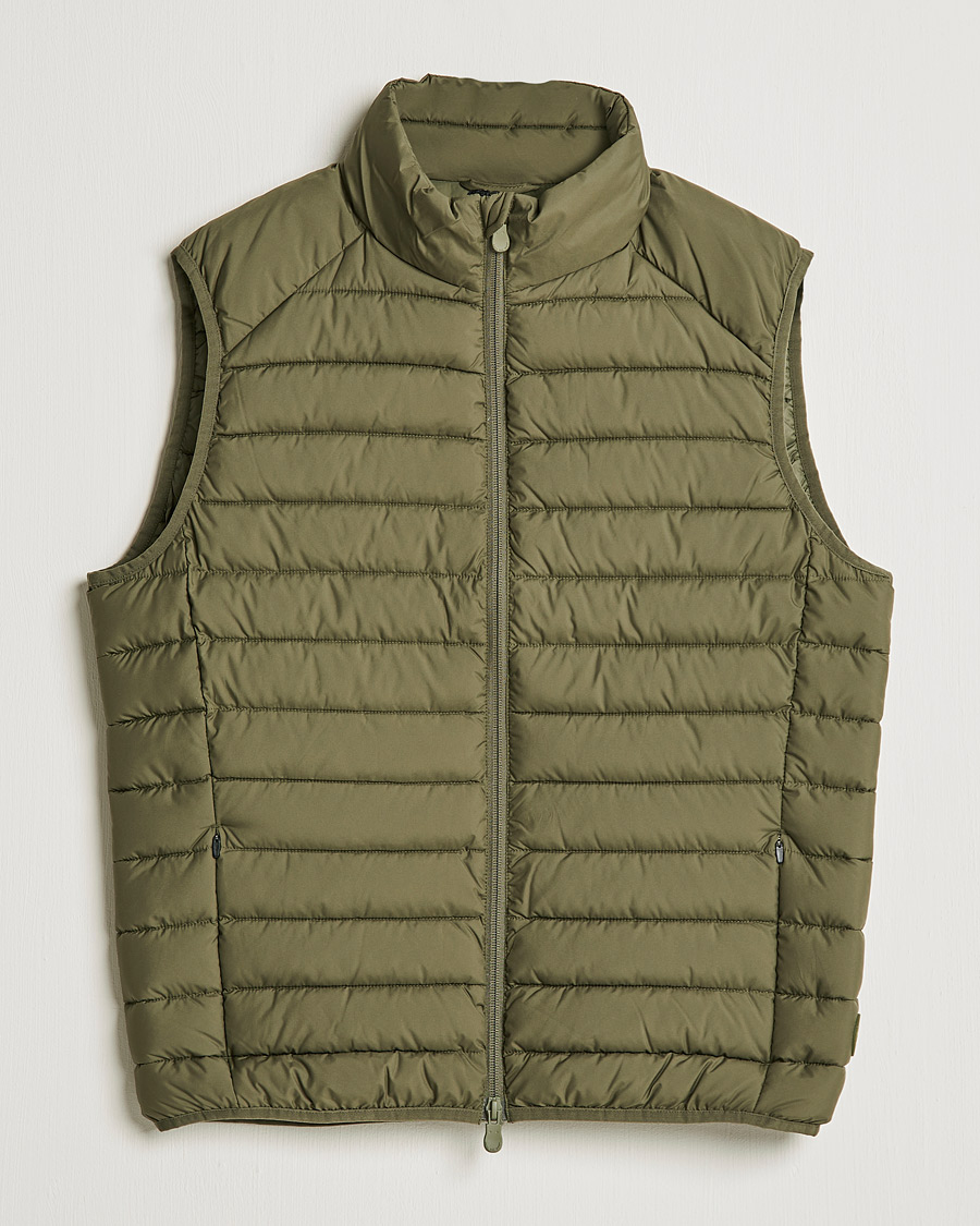 Herre | Vester | Save The Duck | Liam Matt Lightweight Vest Laurel Green