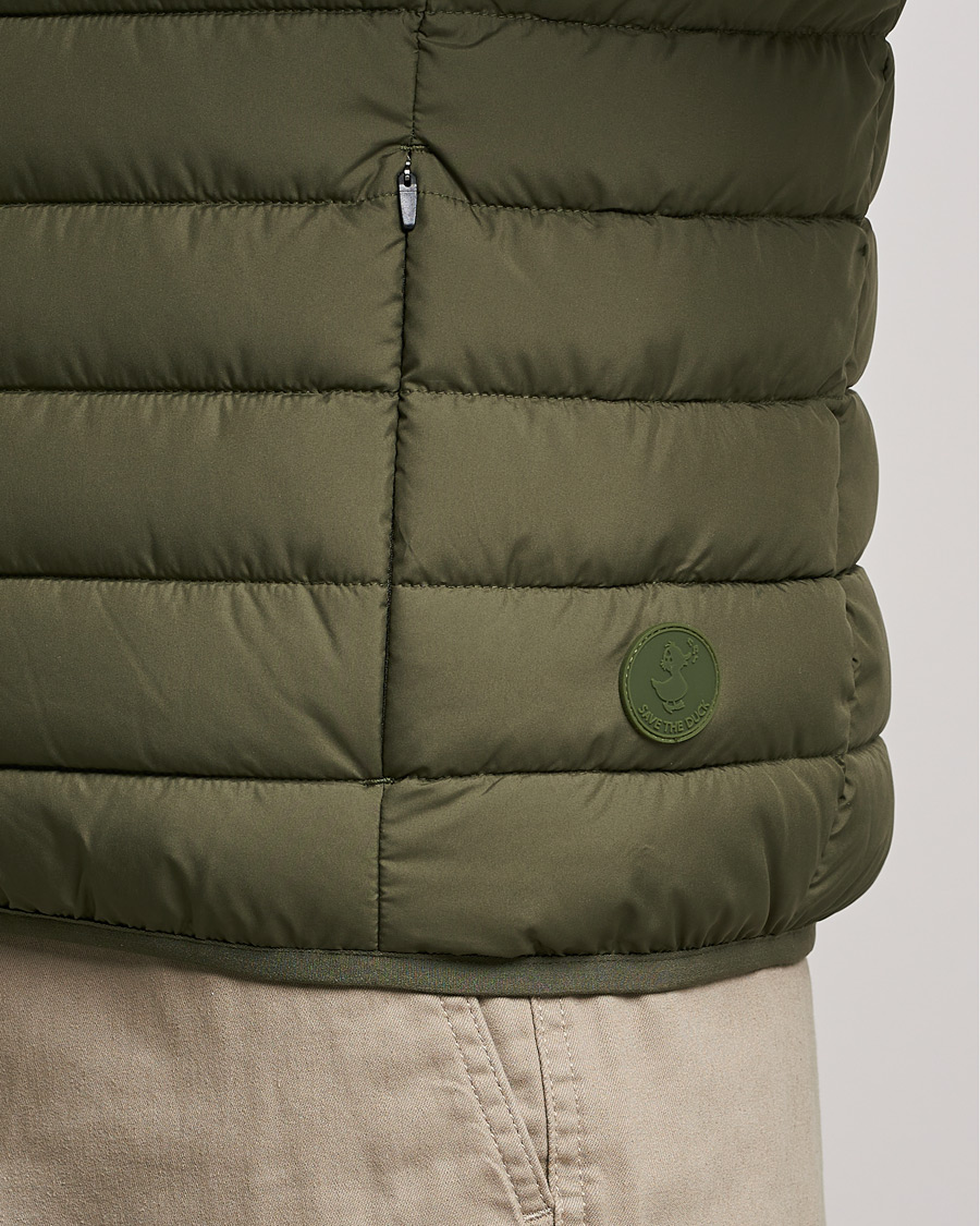 Herre | Vester | Save The Duck | Liam Matt Lightweight Vest Laurel Green