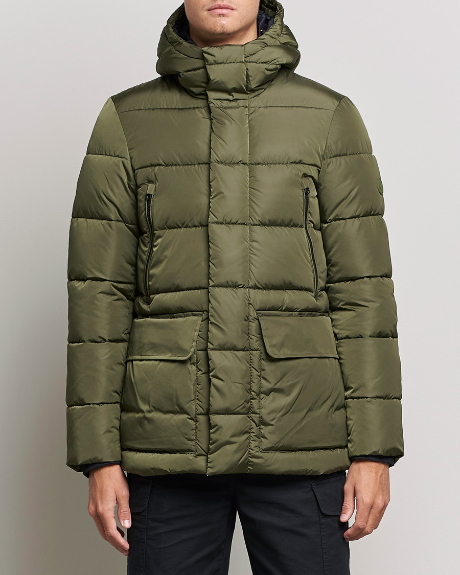 Herre | Jakker | Save The Duck | Cliff Padded Down Jacket Dusty Olive