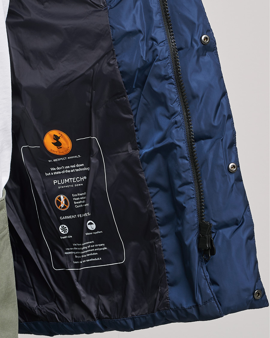 Herre | Jakker | Save The Duck | Cliff Padded Down Jacket Navy Blue