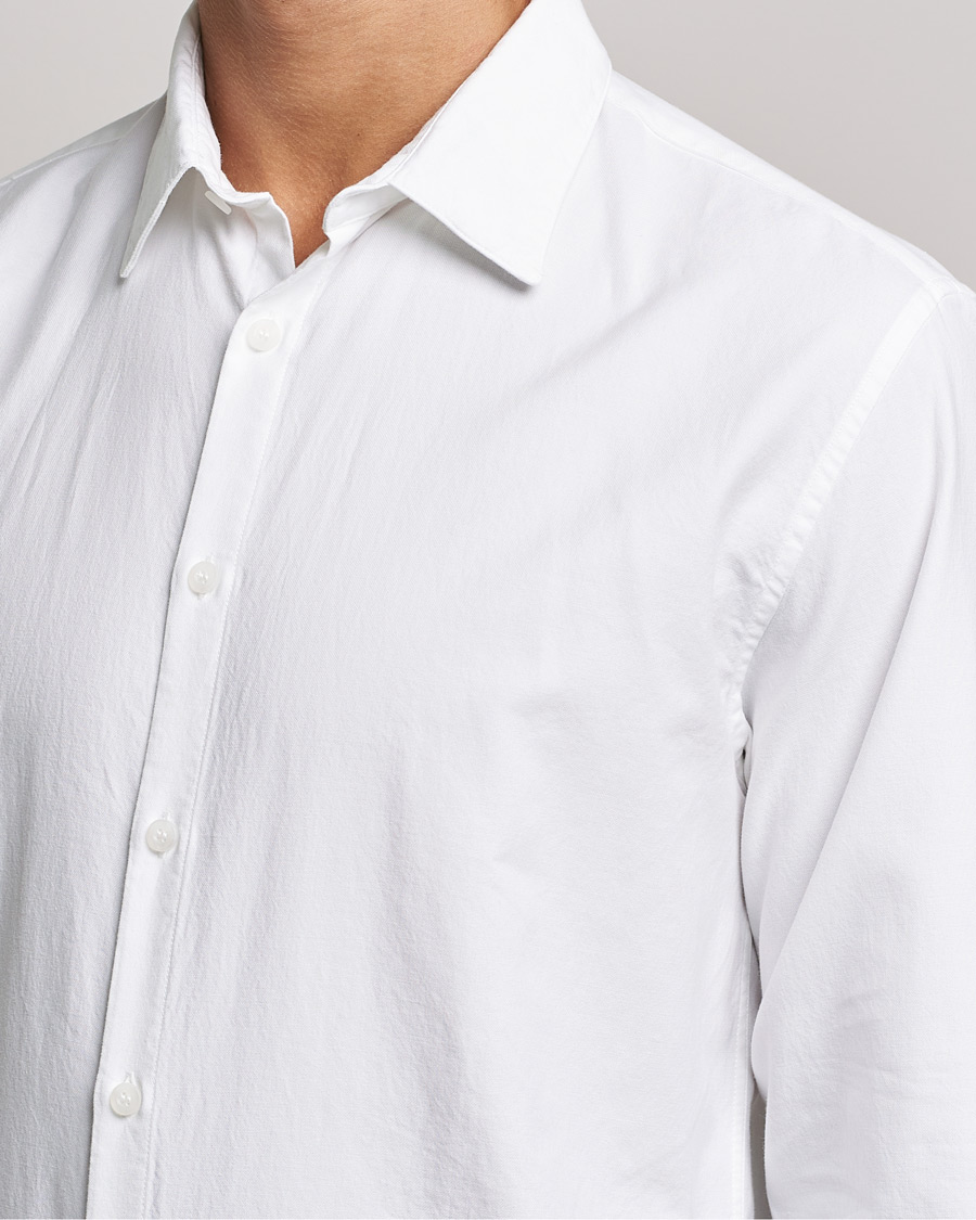 Herre | Skjorter | Sunspel | Casual Oxford Shirt White