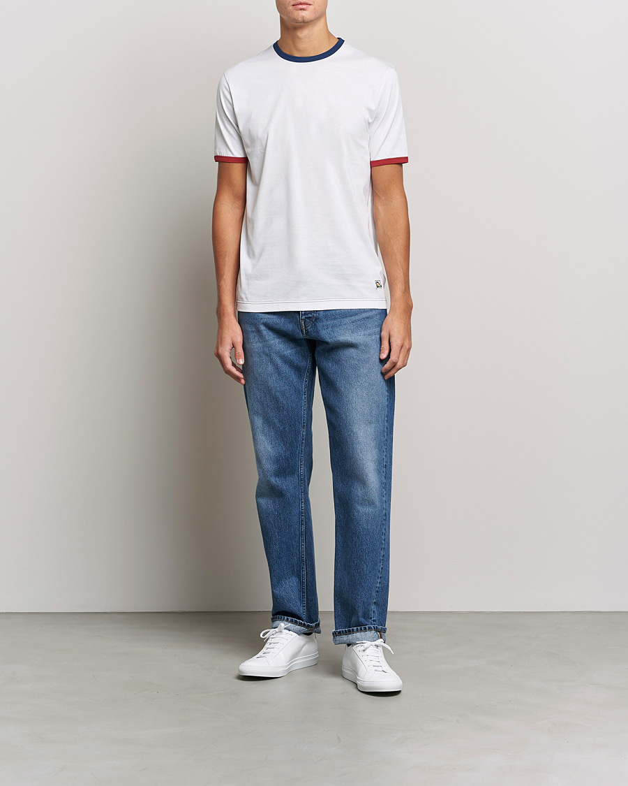 Herre |  | Sunspel | Paul Weller Supima Cotton T-Shirt White