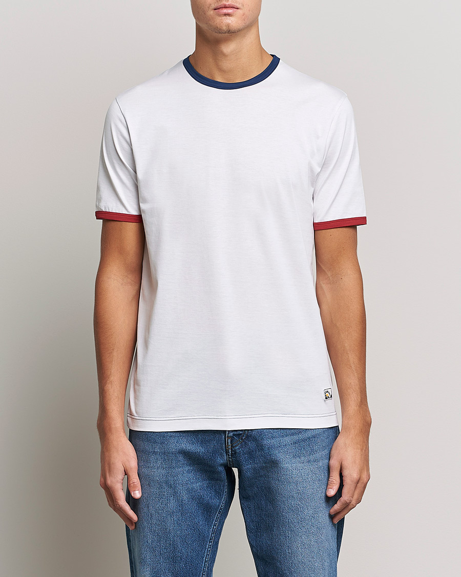 Herre |  | Sunspel | Paul Weller Supima Cotton T-Shirt White