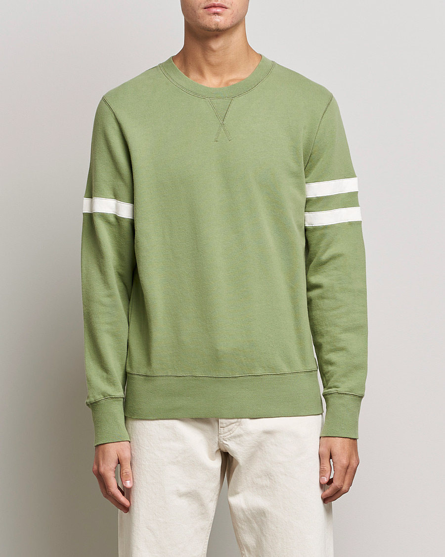 Herre | Gensere | Sunspel | Paul Weller Loopback Sweatshirt Dark Sage