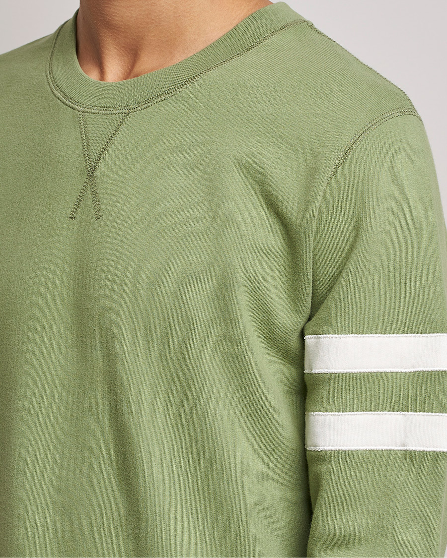 Herre | Gensere | Sunspel | Paul Weller Loopback Sweatshirt Dark Sage